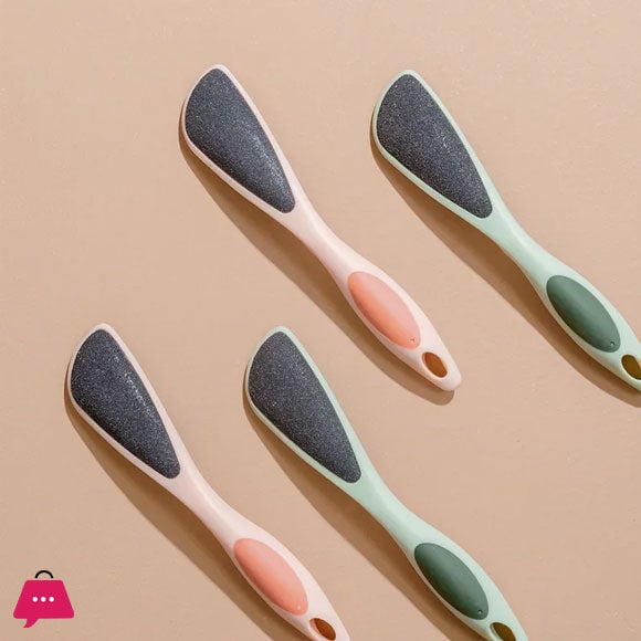 Long Handle Exfoliating Foot Scrubber