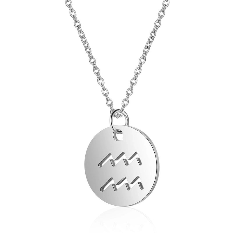 Minimalist Constellation 201 Stainless Steel 18K Gold Plated Polishing Pendant Necklace