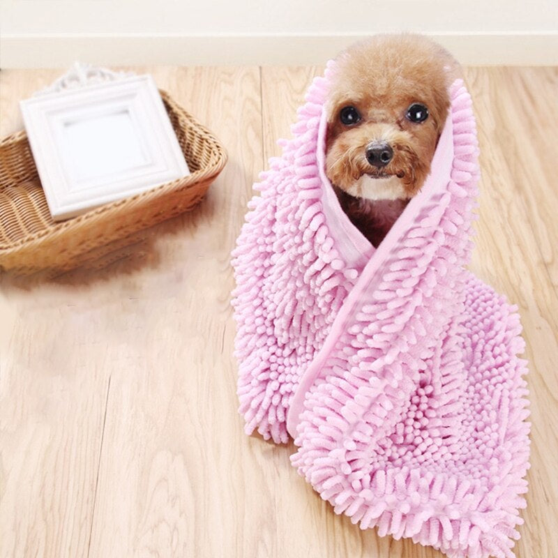 Quick-Drying Pet Towel For Dog