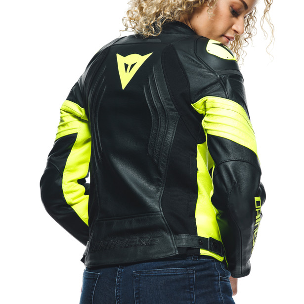 RACING 4 LADY LEATHER JACKET