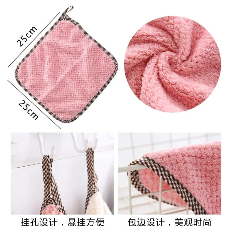 PACK OF 4 MICROFIBER KITCHEN DISH CLOTH