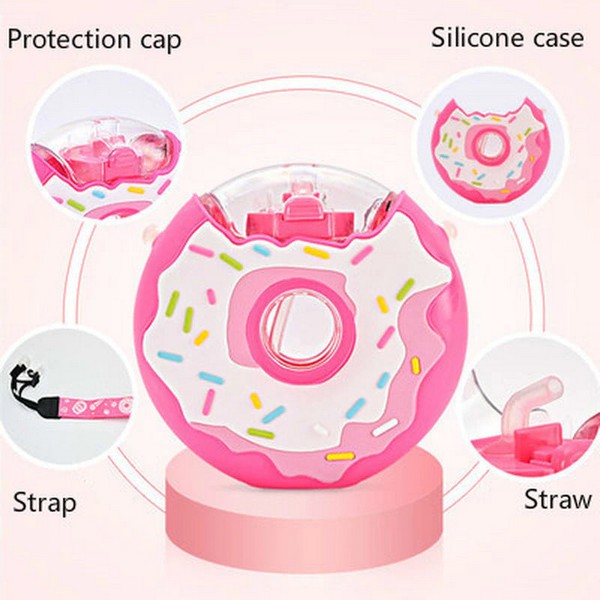 Cute 350ml Donuts Small Water Bottle