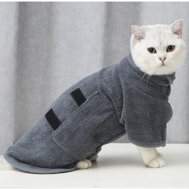 49% OFF - Super absorbent pet bathrobe