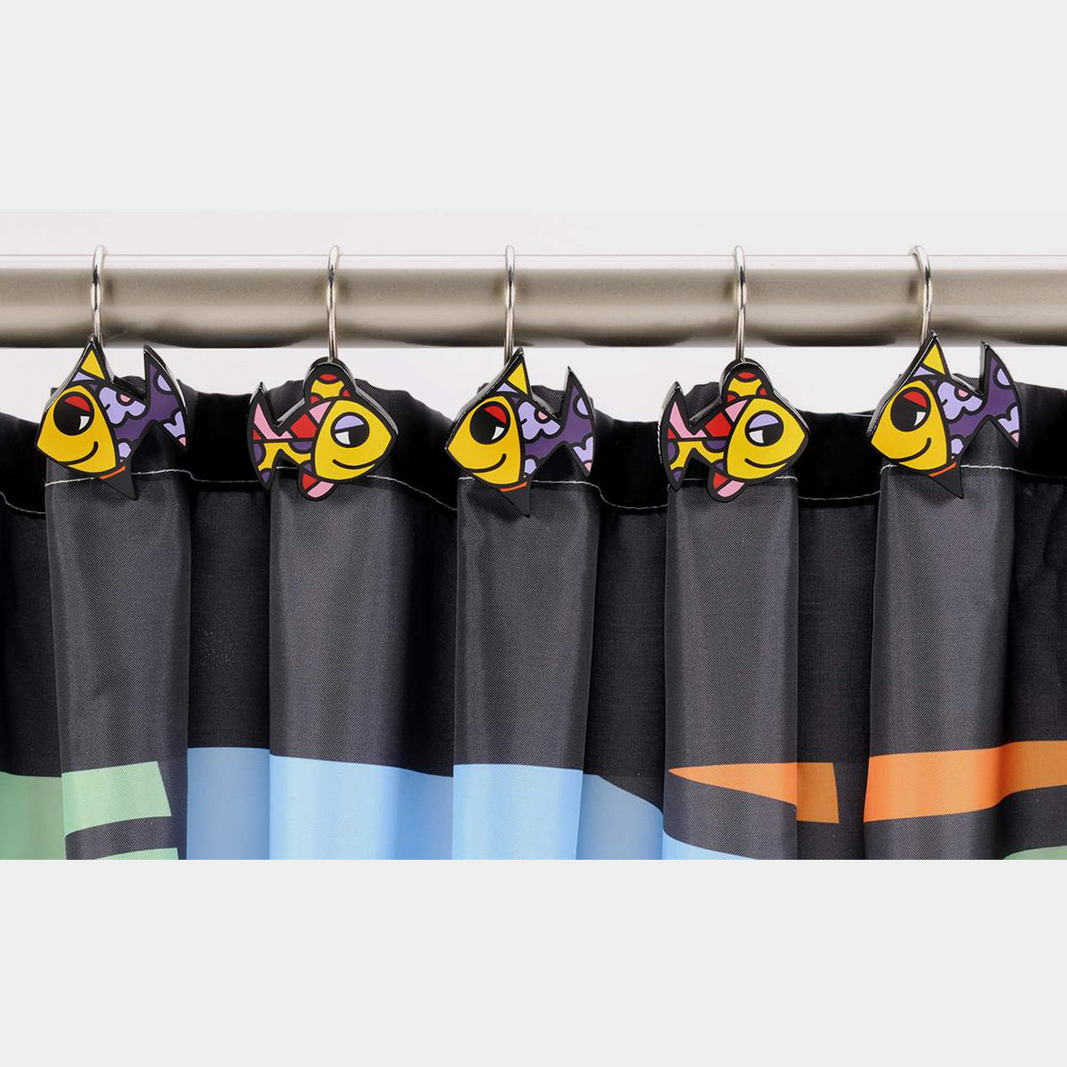 Fish Shower Crtn.Hook(St12) Britto