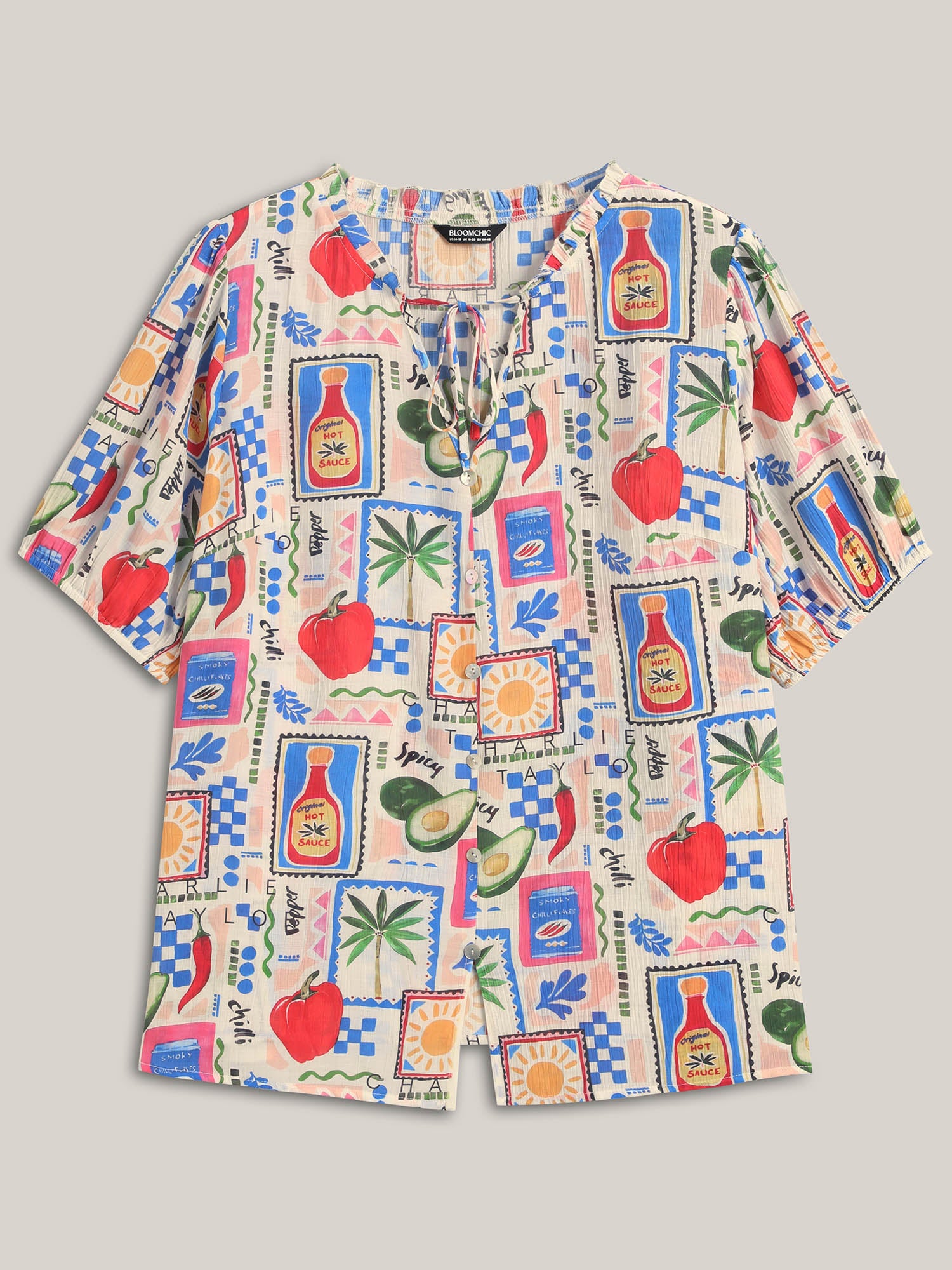 Supersoft Sunny Adventure Print Blouse