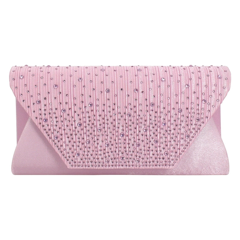 White Wine Red Purple Polyester Solid Color Square Evening Bags