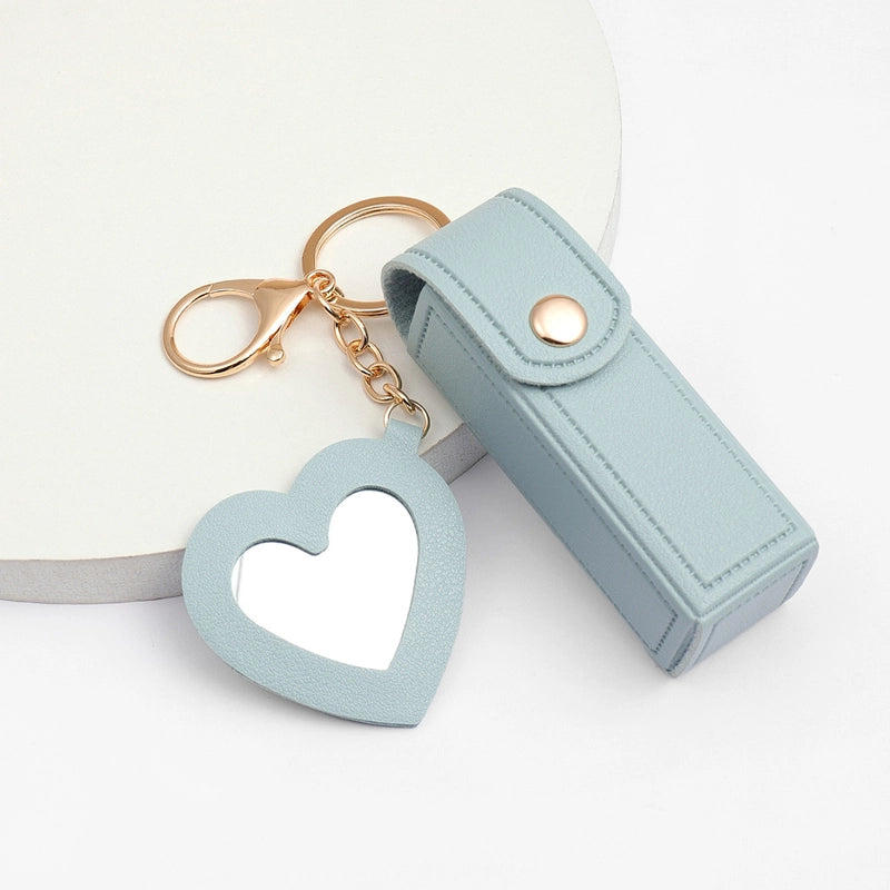 Black Army Green White Pu Leather Heart Shape Solid Color Evening Bags