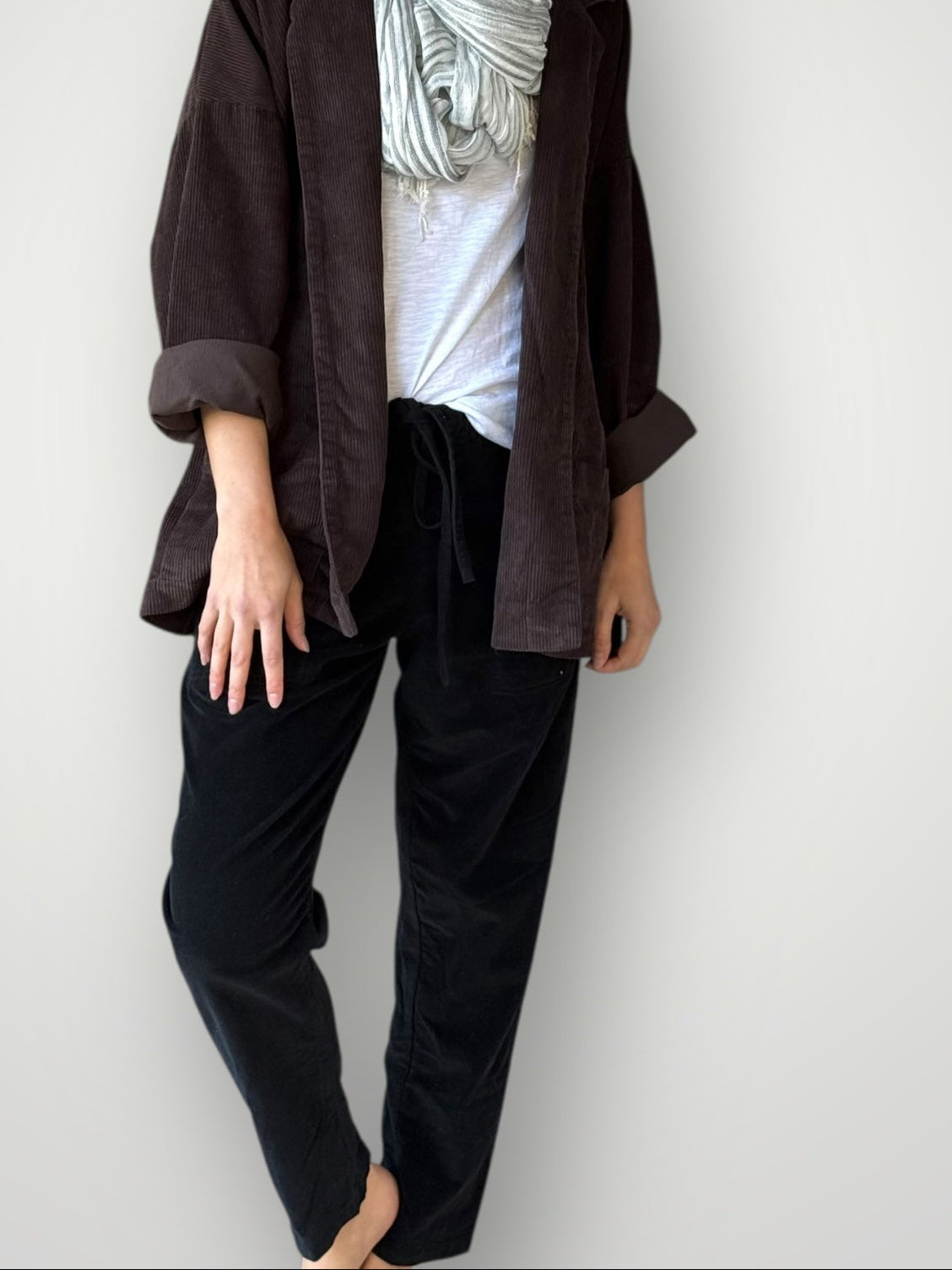 jessie pants - black cord