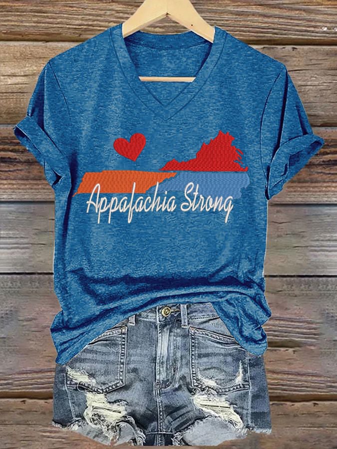 Women's Appalachia Strong Print T-Shirt