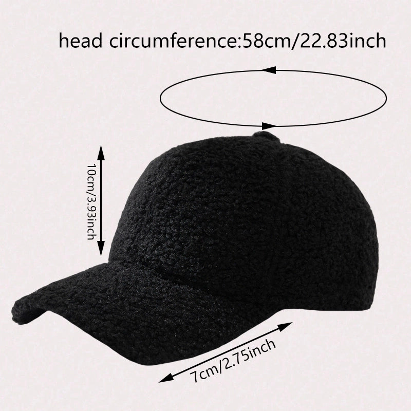 Unisex Minimalist Solid Color Streetwear Solid Color Curved Eaves Baseball Cap