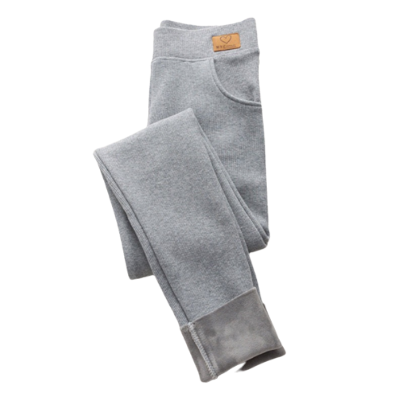 Winter Warm Skinny Thick Fleece Pants