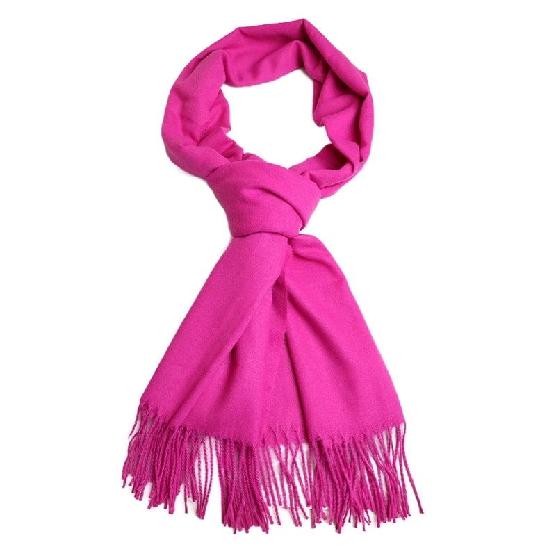 Autumn And Winter New Solid Color Scarf Sweet Wind Imitation Cashmere Scarf Women's Warm Scarf Fashion Shawl
