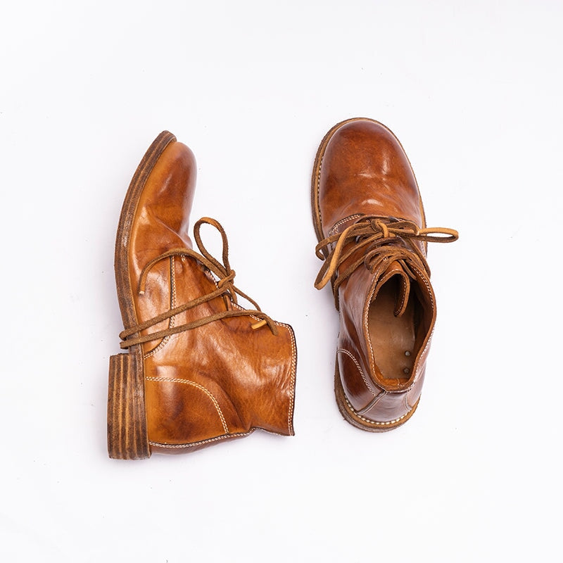 Retro Horse Leather Martin Boots For Women Sweet and Cool Ankle Boots in Black/Brown/Coffee