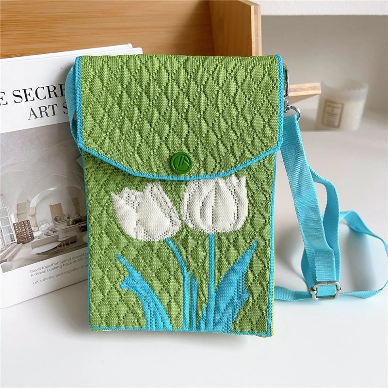 Women's Mini Spring&summer Knit Vacation Shoulder Bag