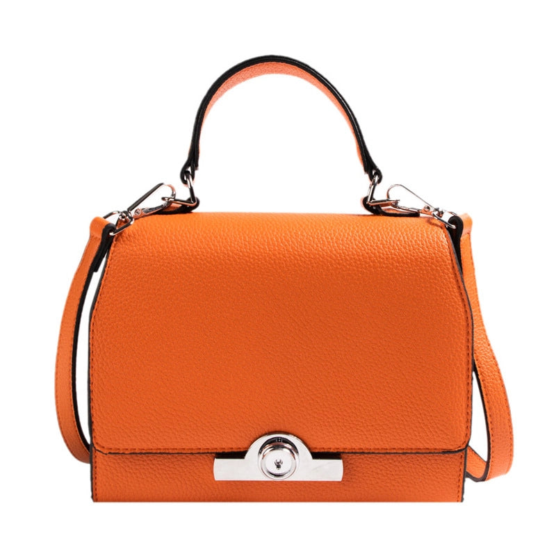 Women's Small All Seasons Pu Leather Classic Style Handbag