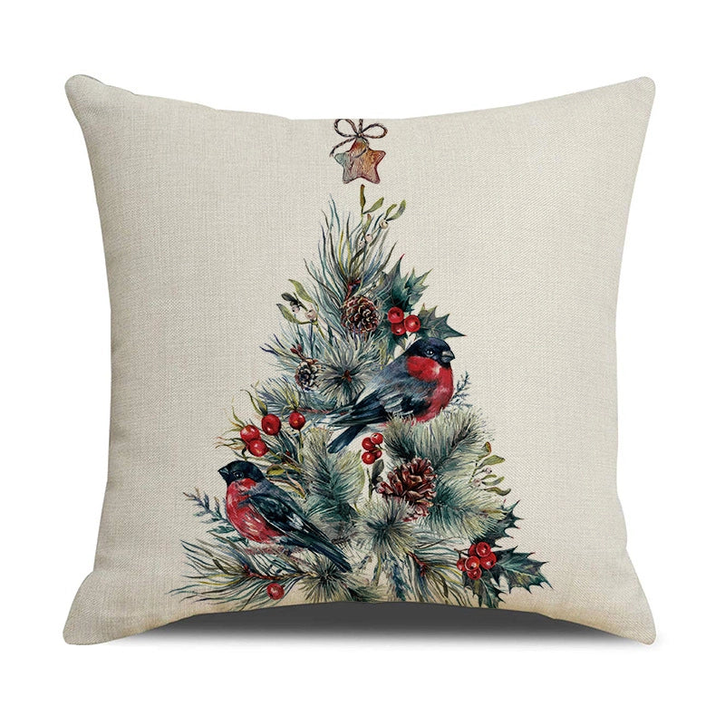 Fashion Letter Elk Polyester Pillow Cases