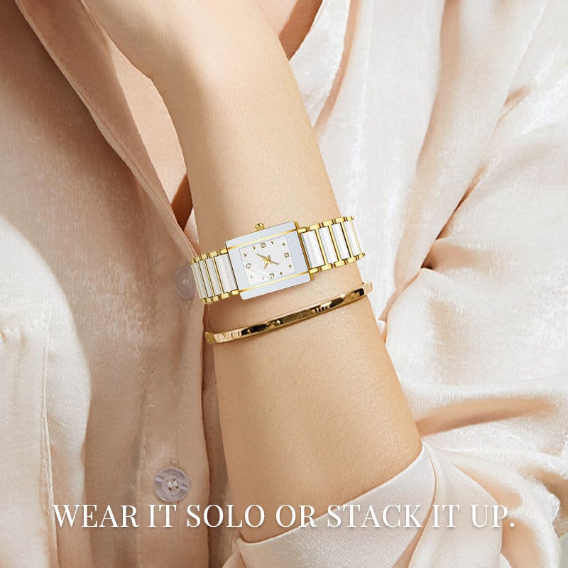 💥Fashion Casual Versatile Square Watch⌚