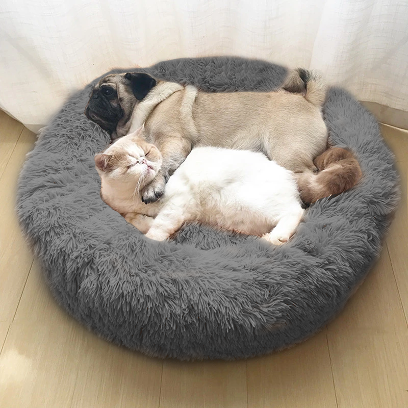 Original Calming Donut Cuddler Cat and Dog Bed