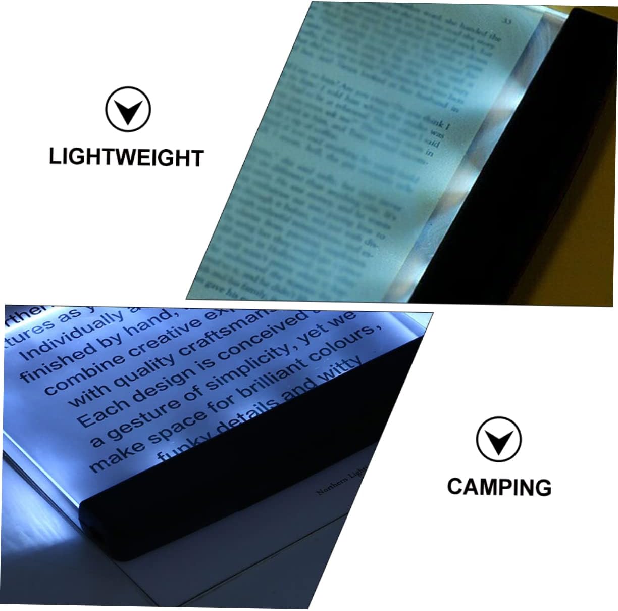 Book Reading LED Light Panel Vision Lamp Pad Eyes Protect Panel