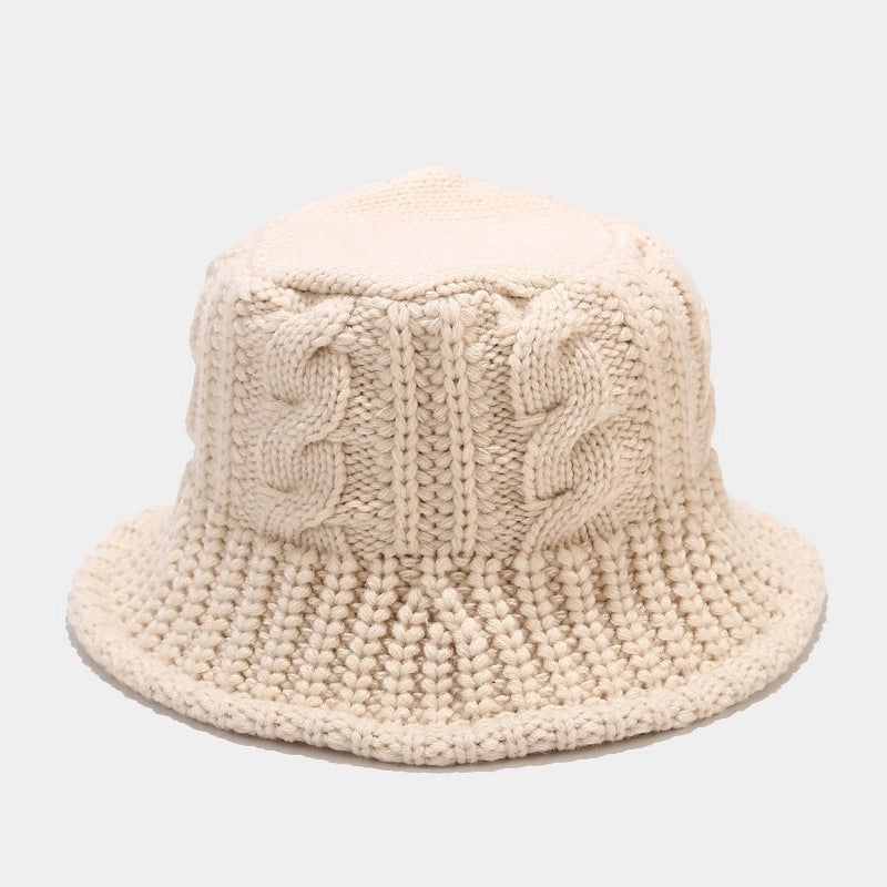 Women's Minimalist Solid Color Wide Eaves Bucket Hat