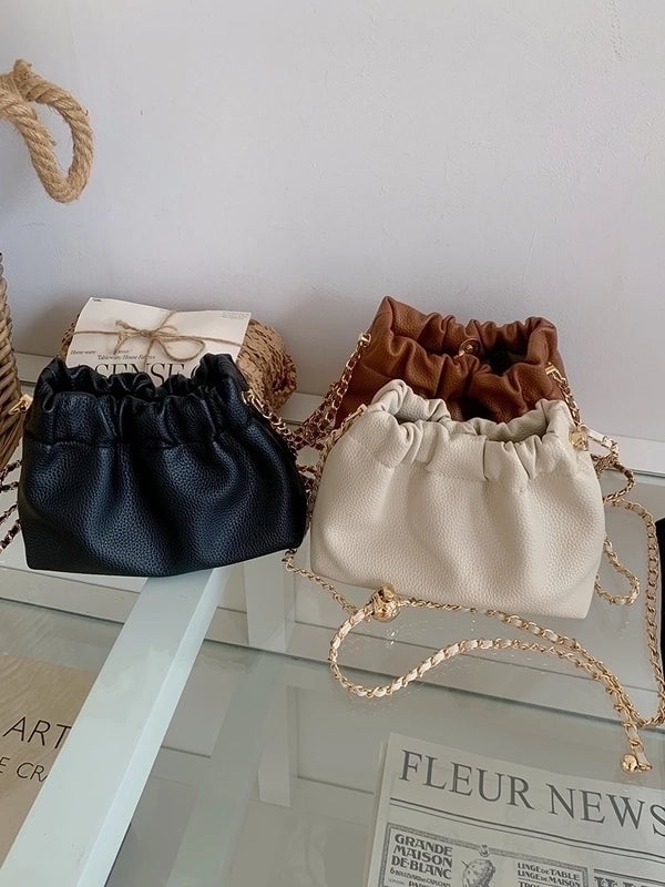 Women's Small All Seasons Pu Leather Vintage Style Shoulder Bag