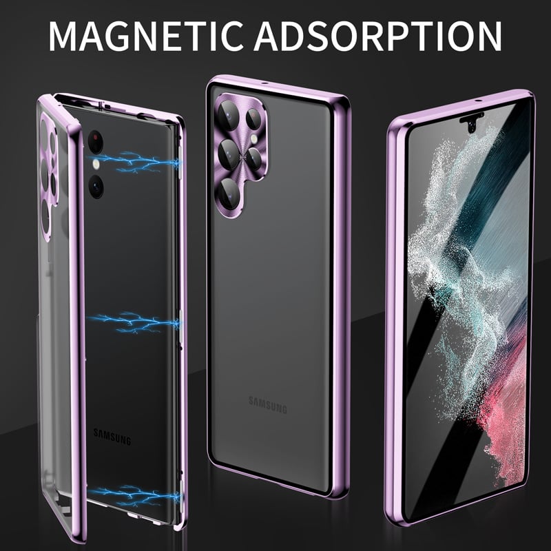 📱Samsung Magnetic Double-sided Tempered Glass Case🎁Buy 2 Free Shipping