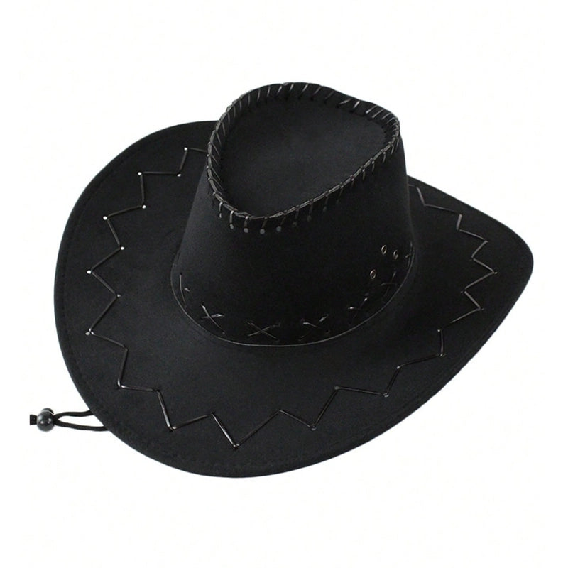 Unisex Vintage Style Tropical Pastoral Solid Color Big Eaves Floppy Hat