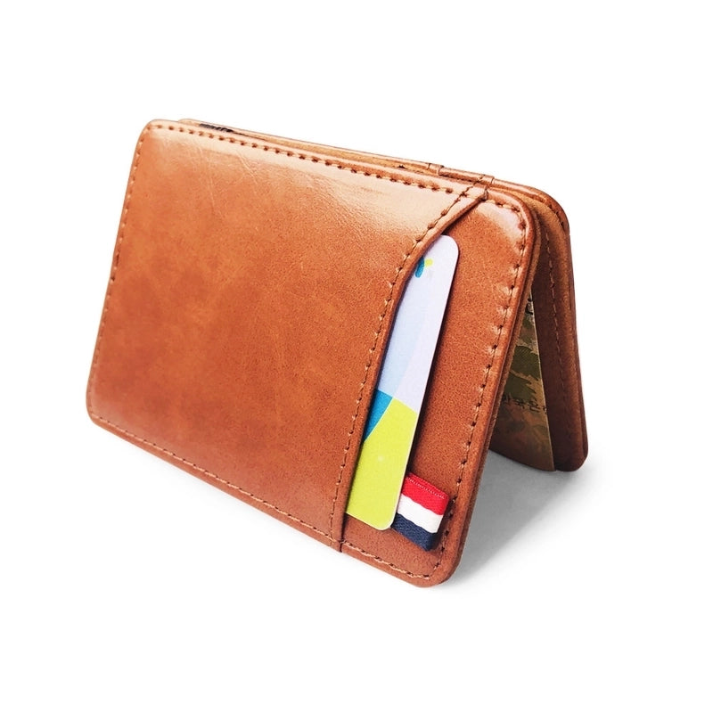 Men's Pu Leather Magic Bag Wallets