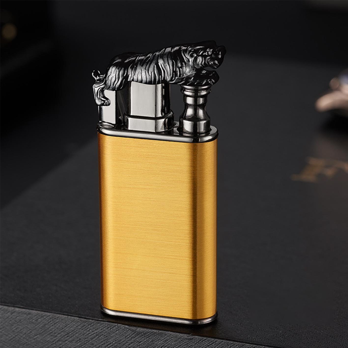 🔥  49% OFF🔥Double fire switch direct punch metal lighter