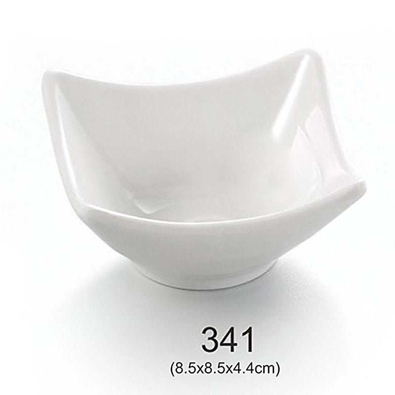 Porcelain-Imitation Milamine Shatter-Resistant Round Small Flavor Dish Chinese Sushi Dipping Sauce Dish Dish Dish Dish Dish Dish Dish Dish Dish Dish Dish