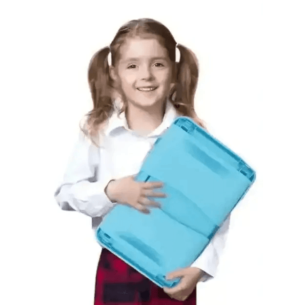 Foldable baby desk table