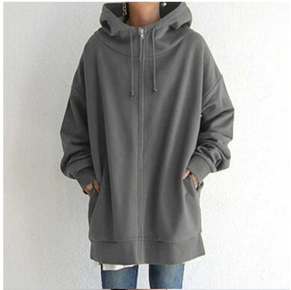 🌷HOT SLAE 49% OFF🌷Women's Autumn/Winter Zipper Hooded Sweater