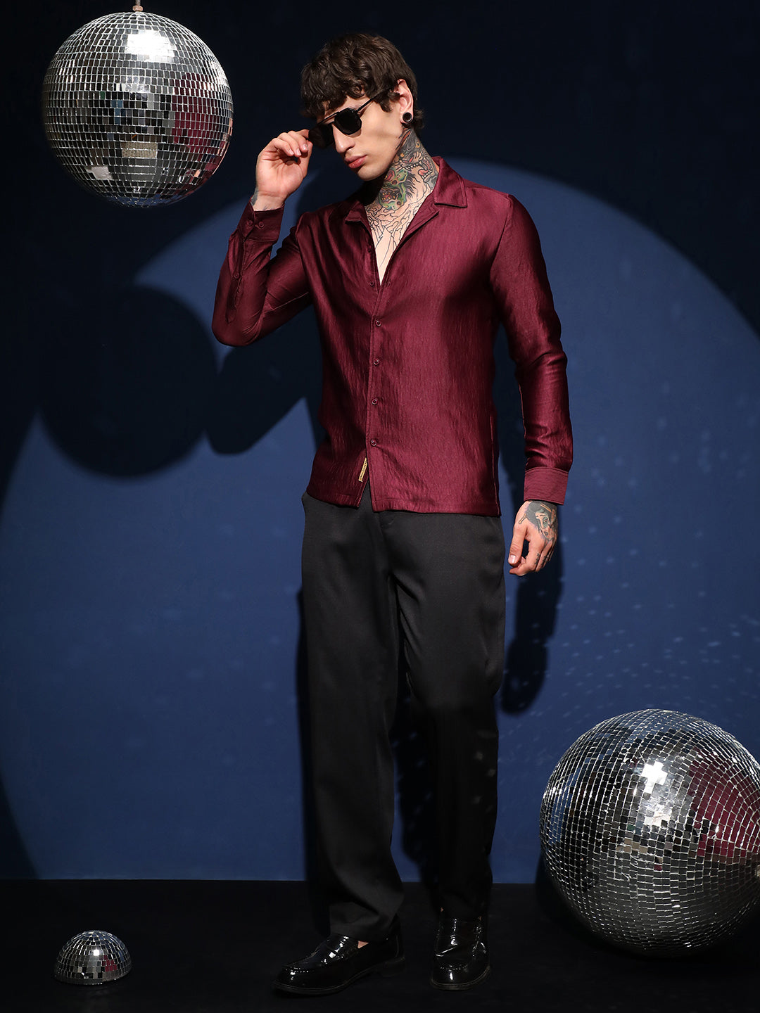 Satin Cuban Shirt