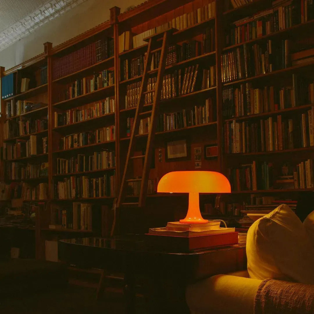Puffball Lamp | Blood Orange