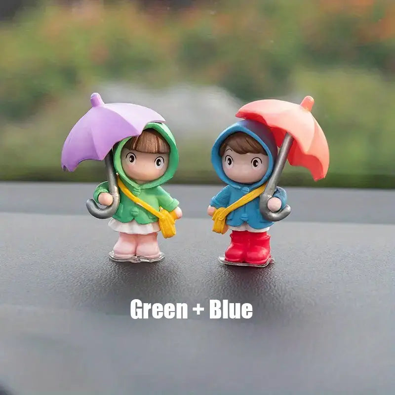 Trendy Umbrella Couple Car Ornament