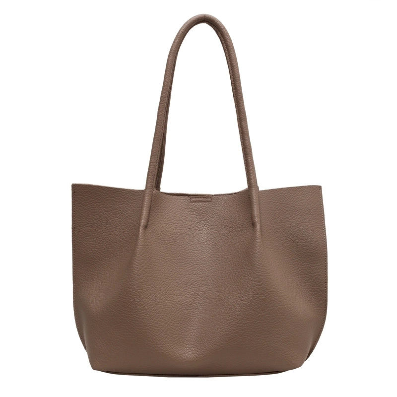 Women's All Seasons Pu Leather Solid Color Vintage Style Square Magnetic Buckle Shoulder Bag