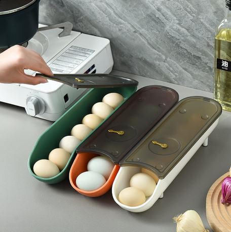 Refrigerator Rolling Egg Storage Box