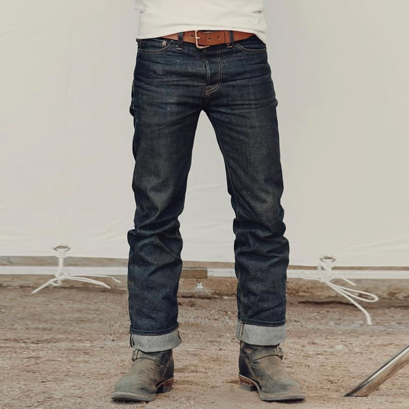 Military Vintage 16.5oz Slim Straight Jeans