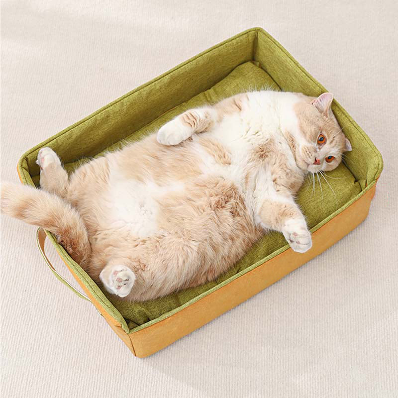 Portable Foldable Dog Bed Cat Bed