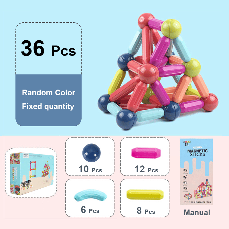 Special Sale 40% OFF -  Educational Magnet Building Blocks