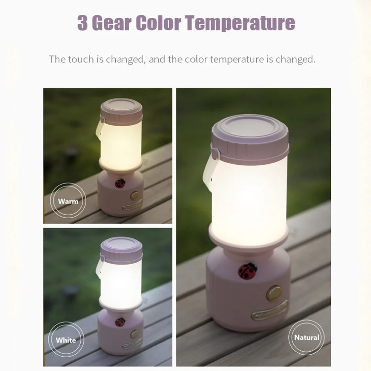 Rechargeable Ladybird Decorative Bed side. Reading Lamp Kids Night Light