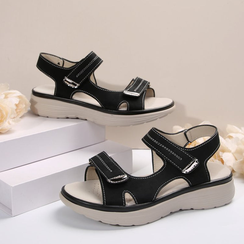 💥Hot Sales-59% OFF🔥Women’s Wedge Sandals with Hook & Loop Straps