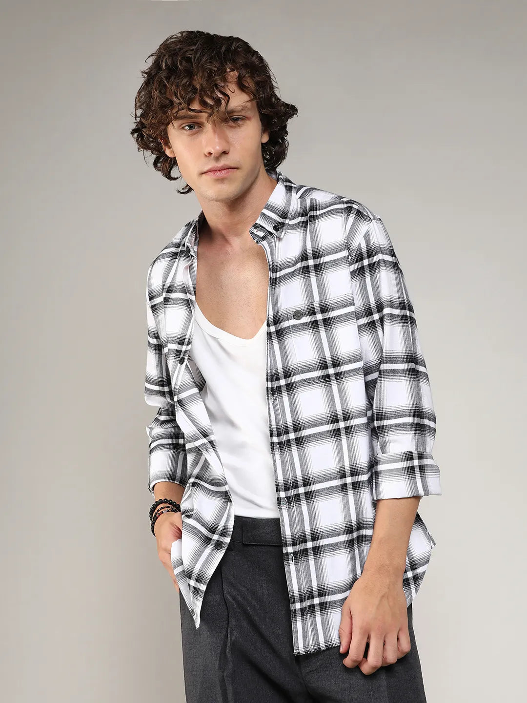 Brushed Buffalo Check Shirt