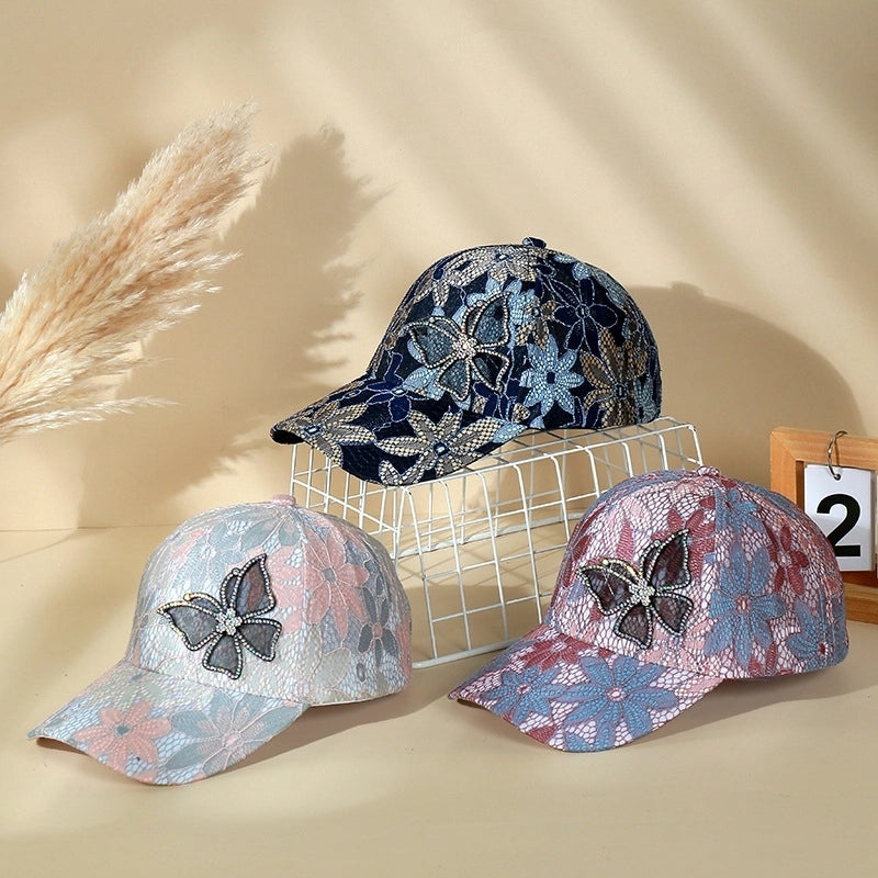 Women's Minimalist Classic Style Color Block Curved Eaves Baseball Cap