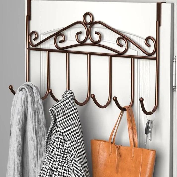 Multipurpose Over The Door Hanger | For Kitchen. Bathroom. Room. Hall