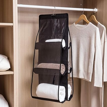 Wardrobe Hanging Bag organizer.  Handbag Storage