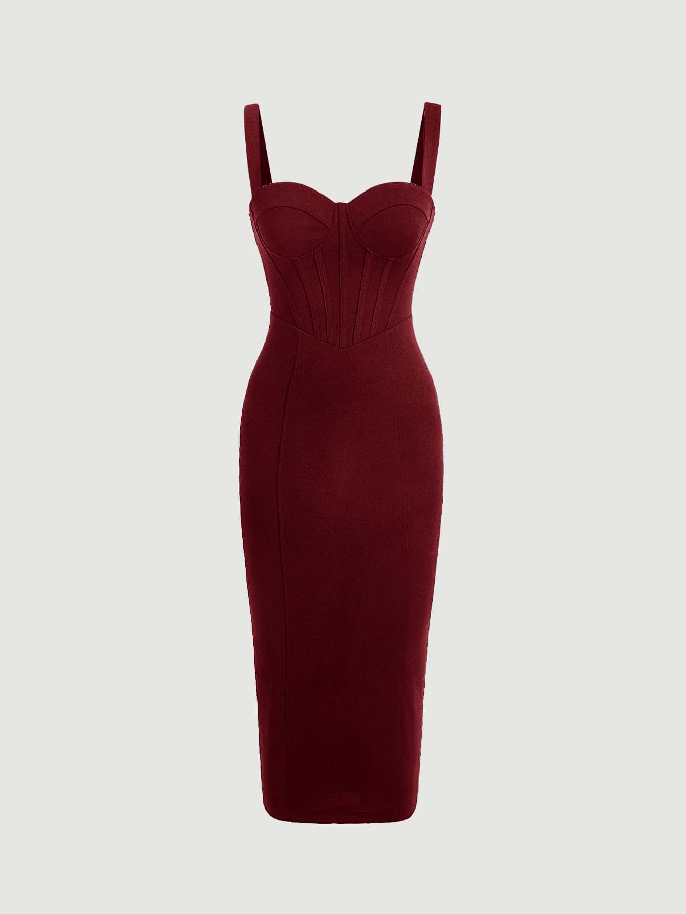 Belle Split Back Bodycon Dress(Clearance Sale)