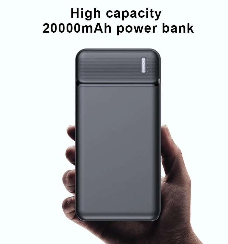 IS-Q7F Longsize 20000mAh Fast Charging Power Banks For Mobile Phones Tablet Camping Type-C 22.5W PD Power Bank