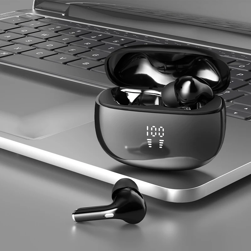 New ANC And ENC True Wireless Stereo Headphones Earbuds Waterproof Touch Control in Ear Music Earphones