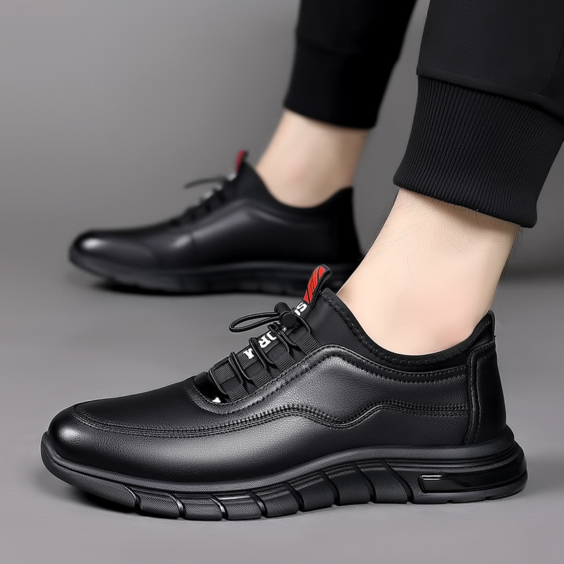 Men's Business Casual Shoes Trend Classic Leather Shoes Outdoor Men Sneakers Sewing Breathable Man Soft Comfortable Dress Shoes